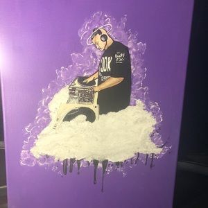 DJ Screw custom canvas!